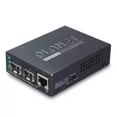 Медиа-конвертер Planet GT-1205A неуправляемый 1-Port GE - 2-Port Gigabit SFP Switch/Redundant Media