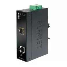 Медиа-конвертер Planet IGT-905A промышленный, гигабитный IP30 SNMP управляемый 10/100/1000Base-T to
