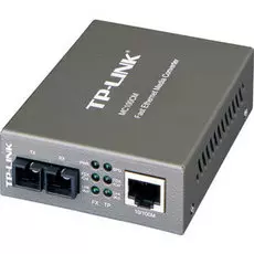 Медиа-конвертер TP-LINK MC100CM 1xUTP 10/100, 1xSC, MM, 2 km