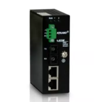 Медиаконвертер Kyland KOM300F 302121259 1 100Base-FX single mode fiber port, SC connector, 1310T/1550R, 40km, 2 10/100Base-TX RJ45 ports, 100-240