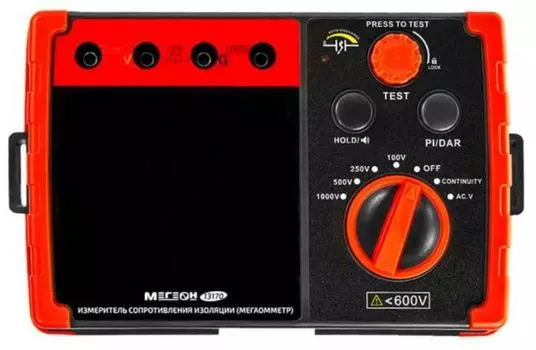 Мегаомметр МЕГЕОН 13170 измеритель сопротивления изоляции