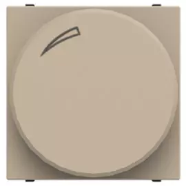 Механизм ABB 2CLA226030N1901 электронного поворотного светорегулятора для регулируемых LEDi ламп, 2-100 Вт, 2-модульный шампань