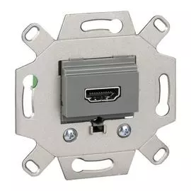 Механизм Schneider Electric MTN4583-0000 M-Trend на суппорте HDMI одинарный