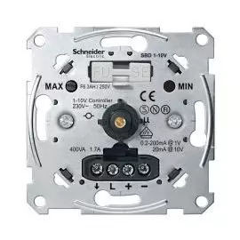 Механизм Schneider Electric MTN5142-0000 светорегулятора 1-10V для люминесцентных ламп, с выкл. 1,7А