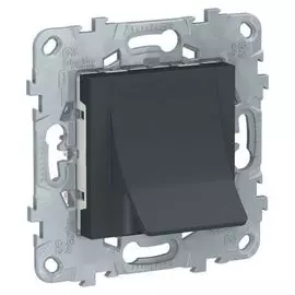 Механизм Schneider Electric NU586254 вывод кабеля, 16А антрацит