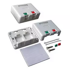 Механизм TWT NM-EL45x45-00 для электрической розетки Mosaic 45x45, нем. ст., 2K+3, 16A, без лицевой панели