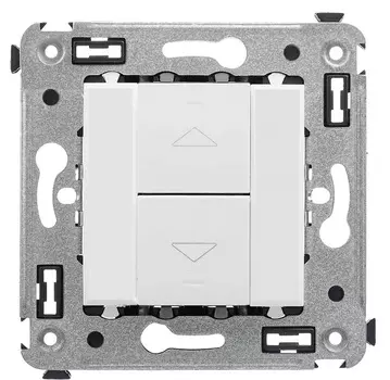 Механизм управления рольставней DKC 4400183 в стену, "Белое облако", 2 модуля, "Avanti"