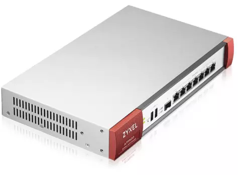 Межсетевой экран ZYXEL ATP500 Rack, 7 конфигурируемых (LAN/WAN) портов GE, 1xSFP, 2xUSB3.0, AP Controller (8/72), Device HA Pro, NebulaFlex Pro, с под