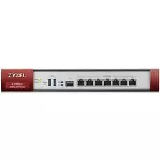 Межсетевой экран ZYXEL ATP500-RU0102F Rack, 7 конфигурируемых (LAN/WAN) портов GE, 1xSFP, 2xUSB3.0, AP Controller (2/34), Device HA Pro, с поддержкой