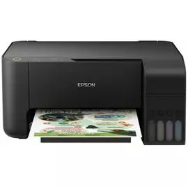 МФУ Epson L3110 C11CG87405 А4, 5760x1440 dpi, 33 стр/мин (ч/б), 15 стр/мин (цв), 1200х2400