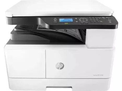 МФУ HP LaserJet MFP M438n (УЦЕНЕННЫЙ) p/c/s, A3, 1200dpi, 22ppm, 256Mb, 2trays 100+250, USB/Eth, cart. 4000 pages USB cable in box