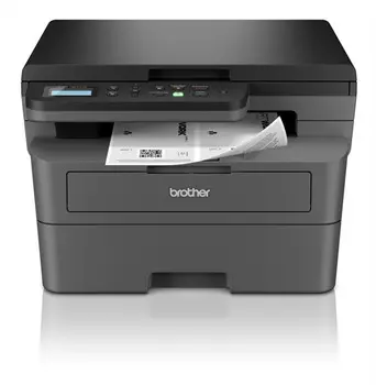 МФУ лазерное черно-белое Brother DCP-L2620DWR P/C/S, A4, 32 стр/мин, 128 Мб, Duplex, Wi-Fi, USB, старт. картридж 700 стр. (работает с тонером TN2510)