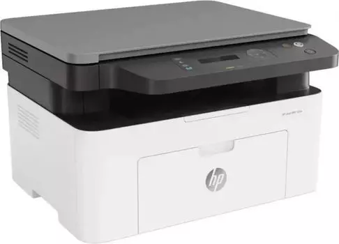 МФУ лазерное черно-белое HP Laser MFP 135w 4ZB83A#BBU A4, 20стр/мин, 128Мб, дисплей, Wi-Fi, USB 2.0, вх.лоток 150л (cart. 107A)