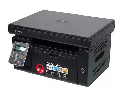 МФУ монохромное Pantum M6500W (УЦЕНЕННЫЙ) 22 стр/мин, 1200 x 1200 dpi, 128Мб RAM, лоток 150 стр, USB/WiFi, черный