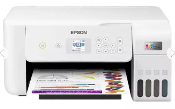 МФУ струйное цветное Epson EcoTank L3266 C11CJ66416 A4, 5760x1440 dpi, ч/б - 10 стр/мин (А4), USB Type-B, Wi-Fi, СНПЧ