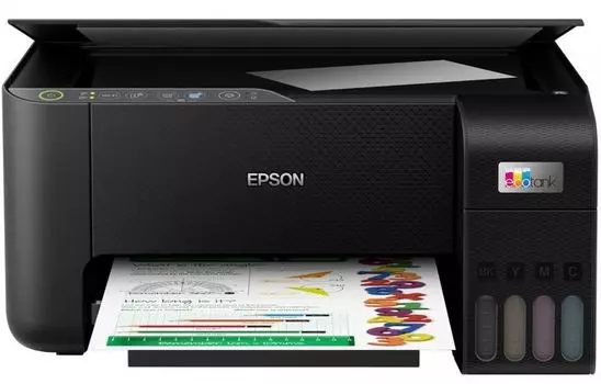 МФУ струйное цветное Epson L3270 (67434) A4, 33стр/мин чб, 15стр/мин цвет. 5760x1440