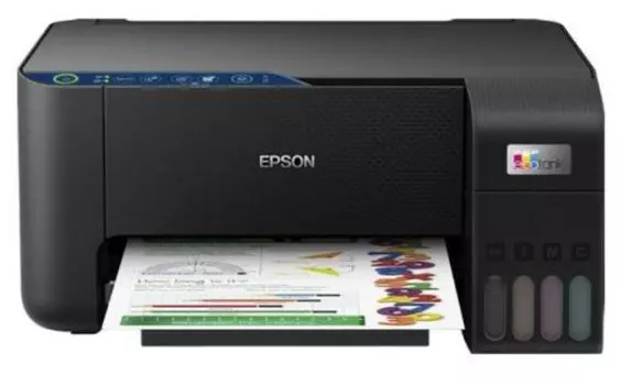 МФУ струйное цветное Epson L3271 (67435) A4, 33стр/мин чб, 15стр/мин цвет. 5760x1440