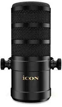 Микрофон Icon DynaMic 110802A2009 динамический суперкартиоидный, 50-15000 Гц, чувствительность: 54,5 дБВ/Па, сопротивление: 150 Ом, Low cut фильтр: 40