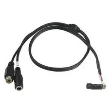 Микрофон SC&T AA003 миниатюрный высокой чувствительности для скрытого монтажа. Длина кабеля (аудио и питания): 50 см. Разъёмы: Розетка питания, аудио