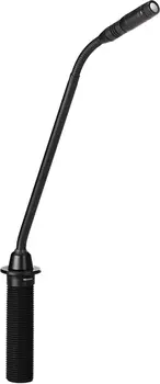 Микрофон Shure MX410LP/S конденсаторный, на "гусиной шее", 25,4 см, суперкардиоида, двухцветный индикатор, переключатель