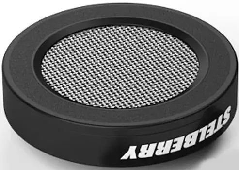 Микрофон Stelberry M-210HD потолочно-настенный, HD, подключение к аудиовходу IP камеры, видеорегистратора, аудиорегистратора, АРУ, чёрный