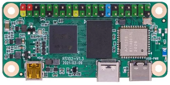 Микрокомпьютер RockPi 4A Model Zero 4GB