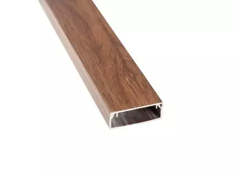 Мини-канал Ecoplast 77008N-2 MEX40/16N 40х16мм с текстурой дерева (орех)