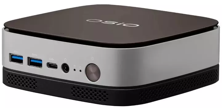 Мини ПК OSIO BaseLine B51i-011 i3-1215U/16GB/512GB SSD/UHDG/WiFi/BT/59.85W/noOS/brown/silver