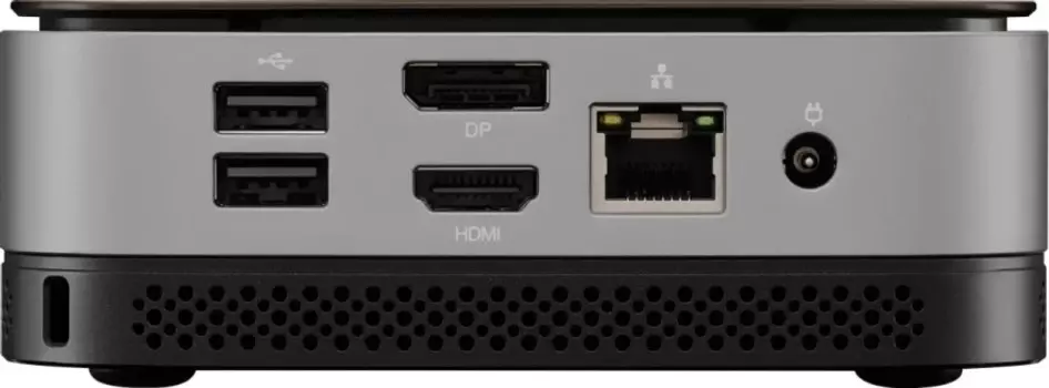 Мини ПК OSIO BaseLine B51i-012 i3-1215U/16GB/512GB SSD/UHD Graphics/WiFi/BT/Win11Pro/коричневый/серебристый