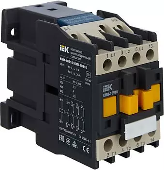 Миниконтактор IEK KMM11-009-230-10 МКИ-10910 9А 230В/АС3 1NO