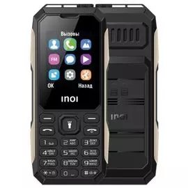 Мобильный телефон INOI 106Z black 1.8" 1650mAh металл. вставки, защищенный дизайн 2 SIM