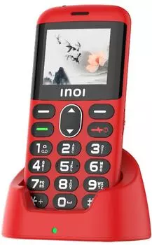Мобильный телефон INOI 148 Senior 6297001537763 4G Red