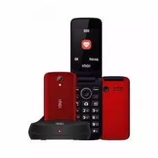 Мобильный телефон INOI 247B Red с док-станцией