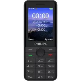 Мобильный телефон Philips Xenium E172 867000176125 черный моноблок 2Sim 2.4" 240x320 0.3Mpix GSM900/1800 MP3 FM microSD max16Gb