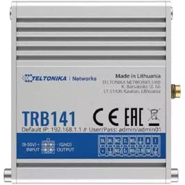 Модем Teltonika Networks TRB141 LTE cat.1, SMA, miniSIM, Digital I/O