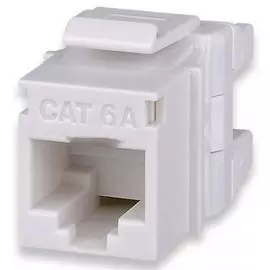 Модуль AESP KJS458MT-C6A типа Keystone экран. Cat.6A, RJ45/110, T568A/B, серия MT