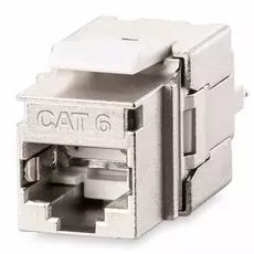 Модуль AESP KJS458MT-C6C Keystone экран. Cat.6, RJ45/110, T568A/B, серия MT