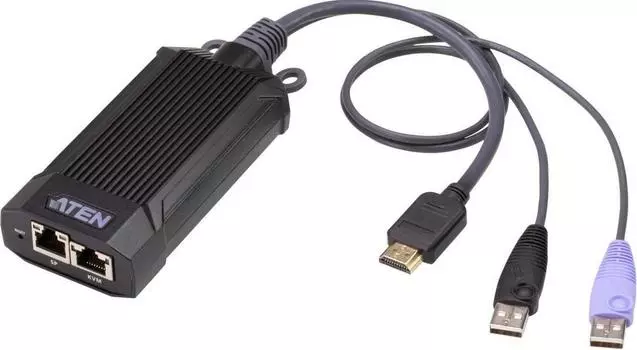 Модуль Aten KG8900T-AX адаптер, KVM HDMI+K/M USB 2.0, 100 метр., 1xUTP Cat5e, для подкл.комп.к перекл. KG0016/KG0032, макс.раз.1900х1200, 2xRJ45+HDMI+