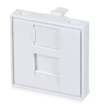 Модуль Cabeus FP-L-45-1M 45x45 (Mosaic) для 1 модуля формата Keystone Jack