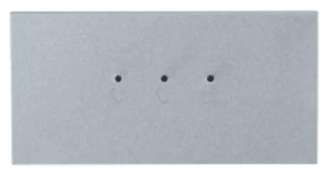 Модуль Dahua DHI-VTO4202F-ML со световыми индикаторами. Материал: Металл; Питание DC 5В