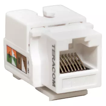 Модуль EKF TRP-KSTN-90D-5EUTP-WH Keystone TERACOM PRO Cat.5E RJ-45 неэкран. 110 IDC 90 град. белый