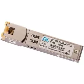 Модуль GIGALINK GL-OT-SGRJ45-I SFP, 100/1Гбит/c, UTP, RJ45, до 100 м