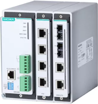 Модуль интерфейсный MOXA EDS-608 2 slots for 4-port fast Ethernet, total up to 8 ports