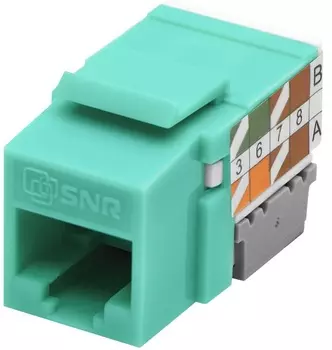 Модуль Keystone RJ45 UTP SNR SNR-KJ-U6-90 cat.6, вертикальная заделка, упаковка 6шт
