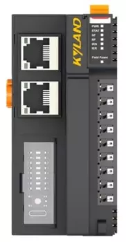 Модуль коммуникационный Kyland KYIO-L LC-1101 Modbus-TCP protocol/32 slots/maximum total input and output 8192 bytes/2 RJ45 Interfaces/Max supported 5