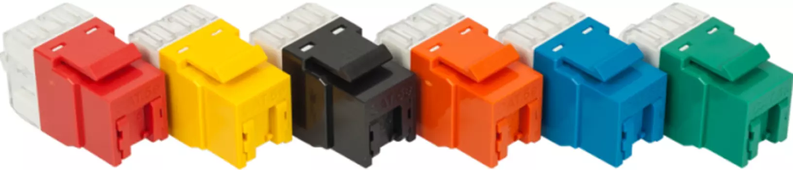 Модуль Lanmaster LAN-OK45U6/180P-YL Keystone, RJ45, кат.6, UTP, 180 градусов, со встроенной шторкой, желтый
