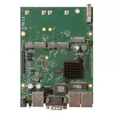 Модуль Mikrotik RBM33G 2-х ядерный процессор MediaTek с частотой 880 МГц,с 2-мя miniPCIe-слотами для подключения 3G/LTE-модемов и других дополнительны