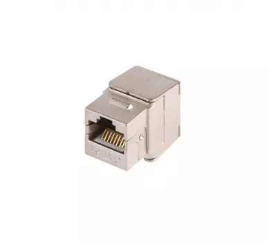 Модуль NIKOMAX NMC-KJSA2-ET-MT типа Keystone Essential Line, Кат.6a (Класс Ea), 500МГц, RJ45/8P8C, самозажимной, T568A/B, 180 градусов, полный экран,
