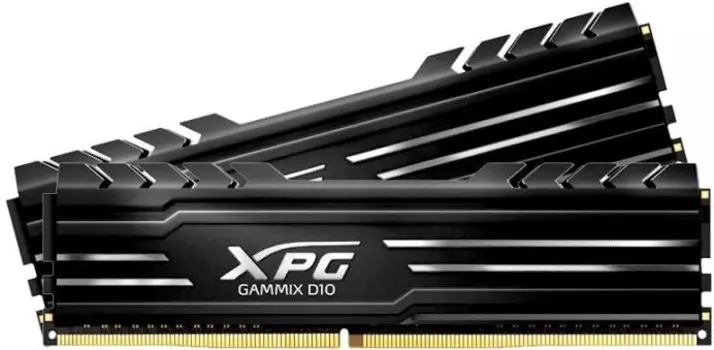 Модуль памяти DDR4 16GB (2*8GB) ADATA AX4U32008G16A-DB10 XPG GAMMIX D10 black PC4-25600 3200MHz CL16 радиатор 1.35V