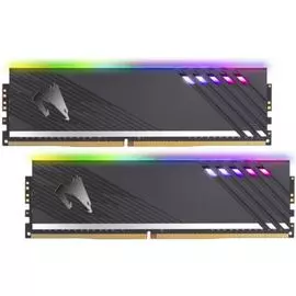 Модуль памяти DDR4 16GB (2*8GB) GIGABYTE GP-AR36C18S8K2HU416R Aorus RGB PC4-28800 3600MHz CL18 288pin радиатор XMP 1.35V RTL